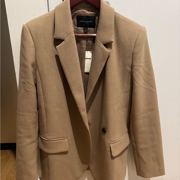 Banana Republic Jackets & Blazers - Banana Republic DOUBLE WEAVE ASYMMETRICAL BLAZER